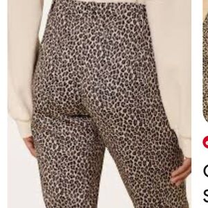 Pilcro Leopard Print Pants